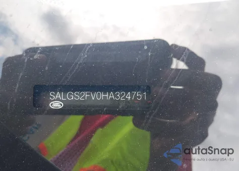 2017 Land Rover Range Rover 3.0L V6 Supercharged Hse z USA, uszkodzony, nr VIN SALGS2FV0HA324751